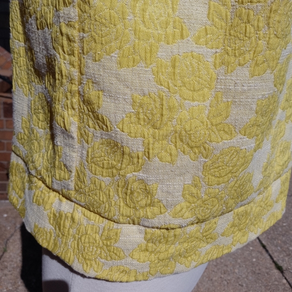 Zara Trafaluc Yellow Rose Sleeveless Blouse Size Small Women's - Picture 3 of 10